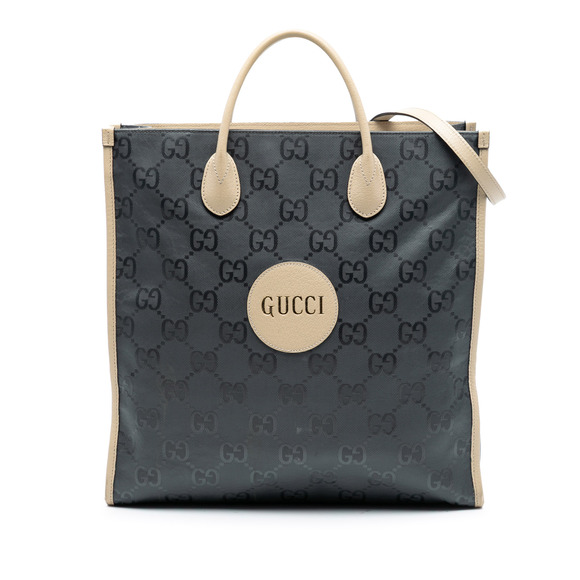 Pre-Loved Gucci Medium GG Nylon Off the Grid Convertible Tote - Picture 1 of 7